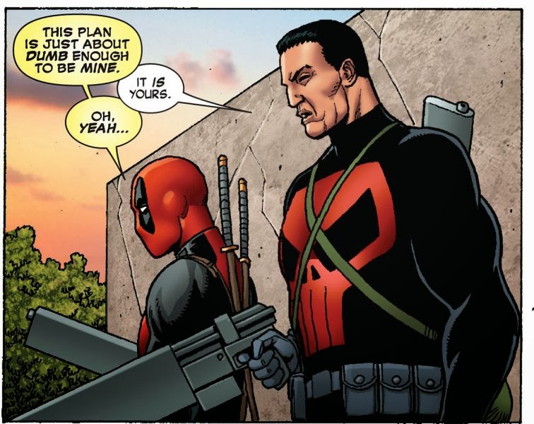 Punisher i Deadpool w oddziale Thunderbolts