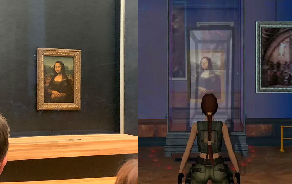 Porównanie Mona Lisy