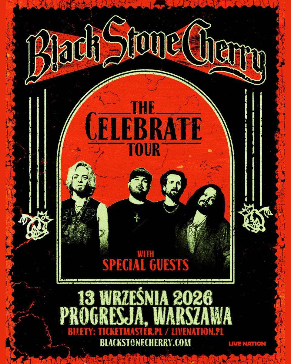 Black Stone Cherry zagrają koncert w Polsce