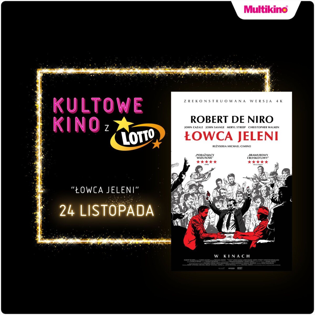 Zobacz Łowcę jeleni z 1978 roku na wielkim ekranie Multikina!