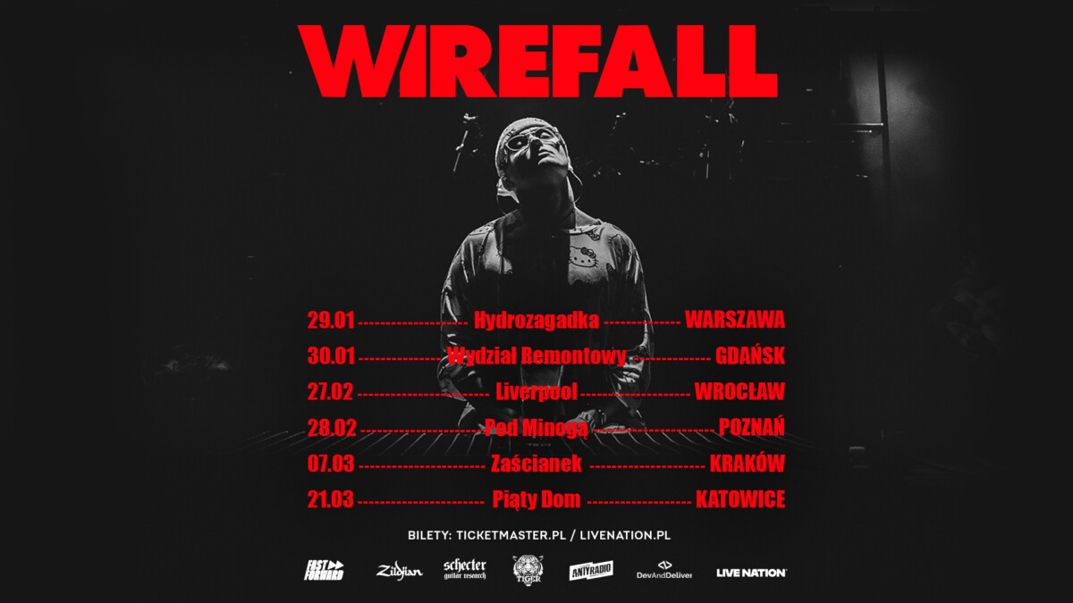 Zespół Wirefall rusza w trasę koncertową. Zagrają w sześciu miastach!