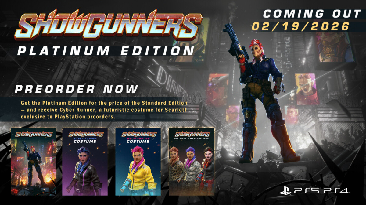 Showgunners – brutalne reality show trafi na konsole już w lutym 2026!