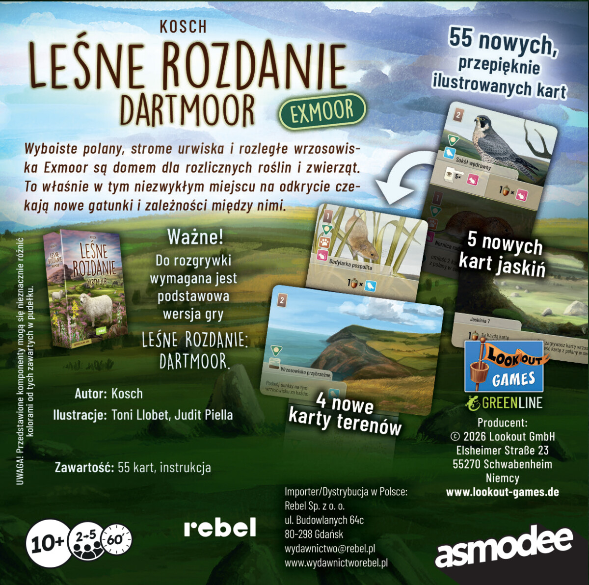 Dodatek do gry Leśne rozdanie: Dartmoor – Exmoor już niedługo w sprzedaży