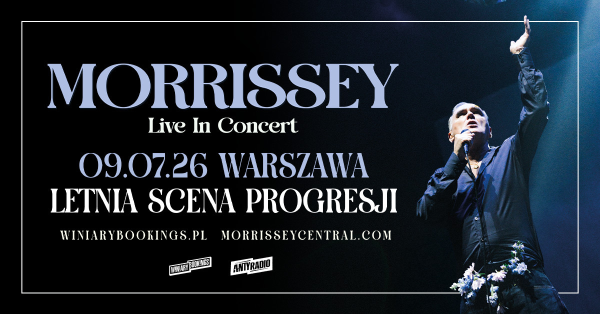 Morrissey zapowiada koncert w Polsce