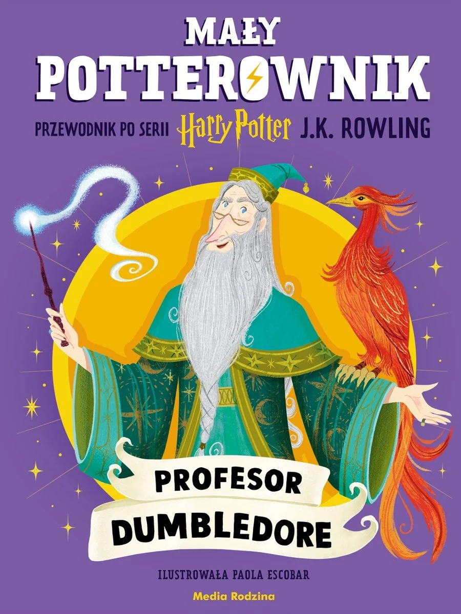Okładka książki Profesor Dumbledore. Mały Potterownik