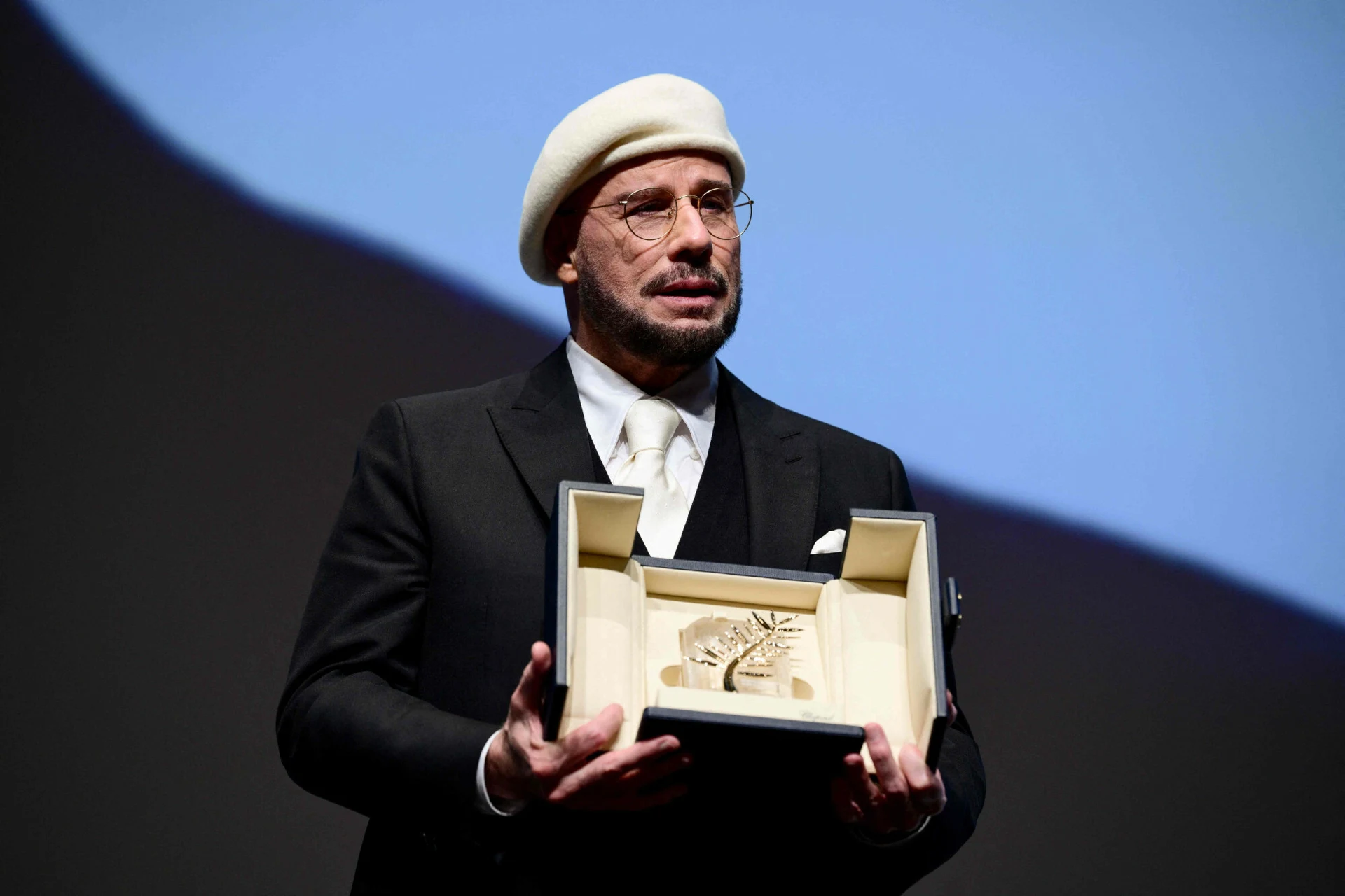 John Travolta z honorową Złotą Palmą w Cannes
