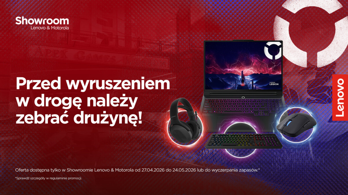 Z akcesoriami Lenovo prezentujesz się lepiej – kup wybrany sprzęt i otrzymaj zestaw urządzeń
