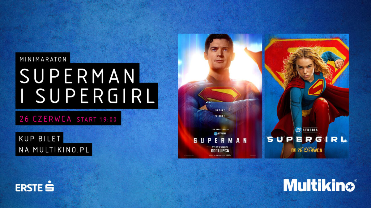 Minimaraton Superman i Supergirl już 26 czerwca w Multikinie