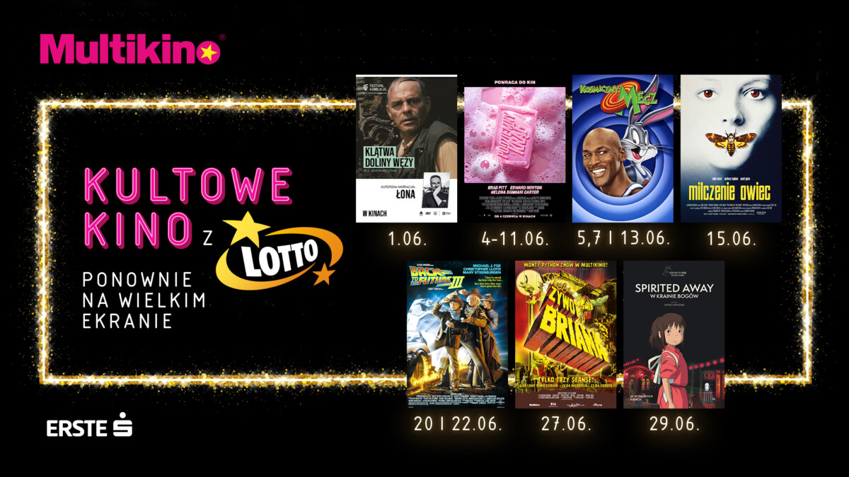 Kultowe Kino z Lotto w czerwcu w Multikinie – oto co zobaczymy na dużym ekranie!