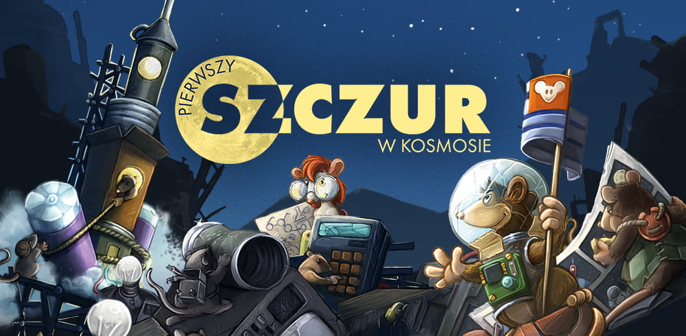 Pierwszy szczur w kosmosie – nowa gra planszowa od Naszej Księgarni