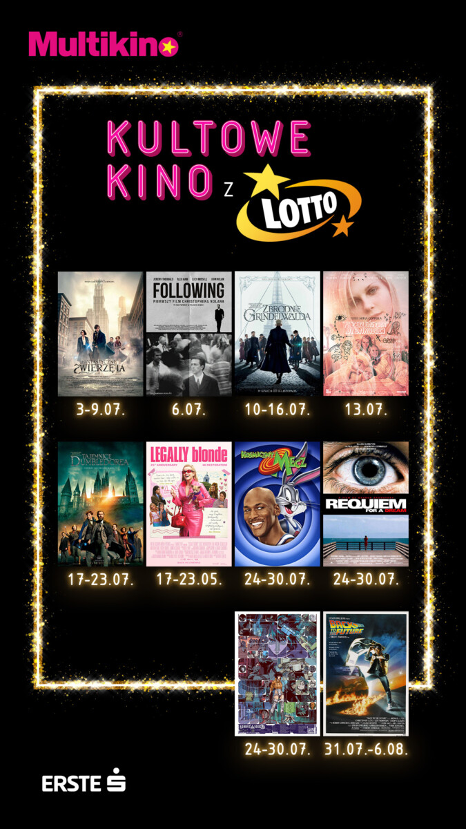 Kultowe Kino z Lotto w lipcu. Christopher Nolan, Sofia Coppola oraz kultowe anime i filmowe klasyki wracają na wielki ekran Multikina