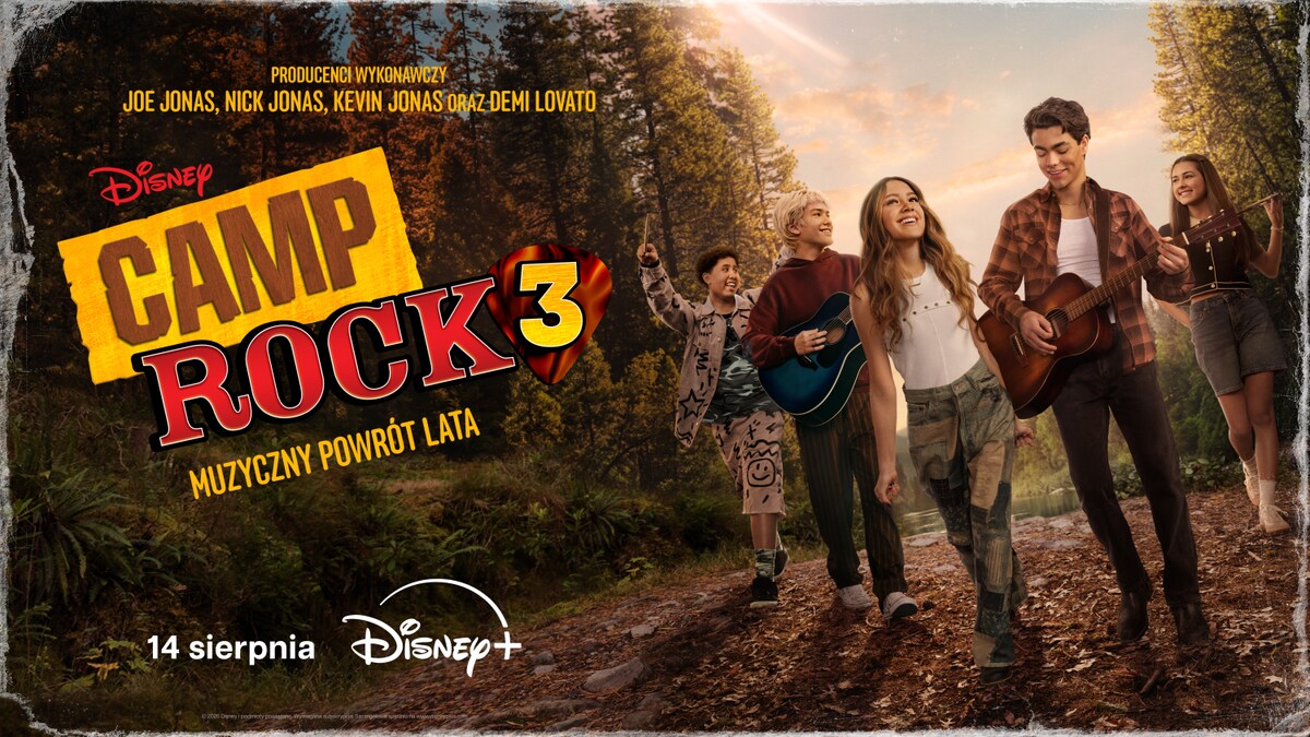 Pakujcie walizki! Camp Rock 3 już 14 sierpnia w Disney+
