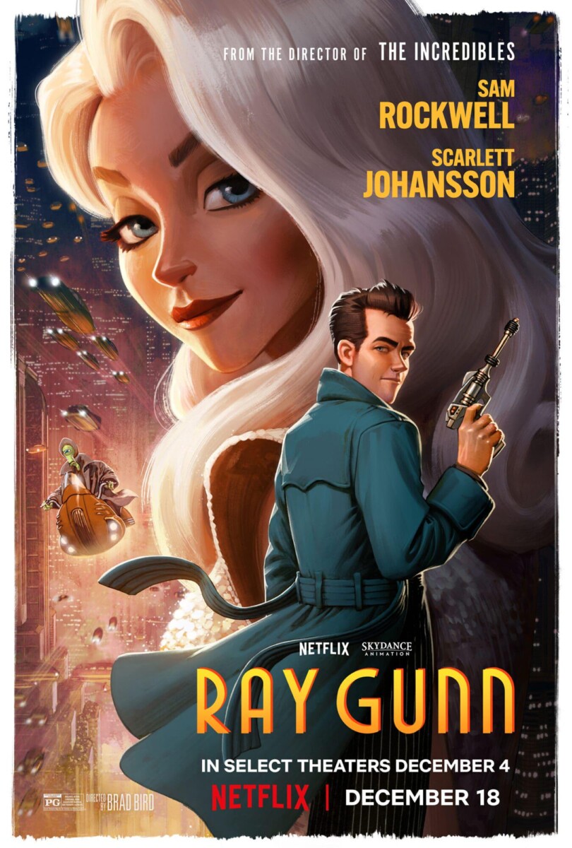 Ray Gunn z pierwszym zwiastunem. Nowa animacja twórcy Iniemamocnych zmierza na Netflixa