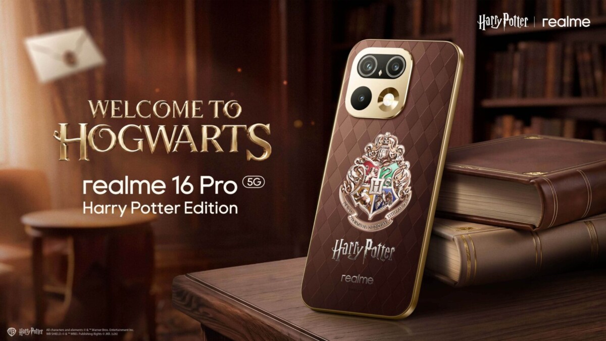 Smartfon realme 16 Pro Harry Potter Edition oraz słuchawki realme T500 Pro Harry Potter Edition już dostępne