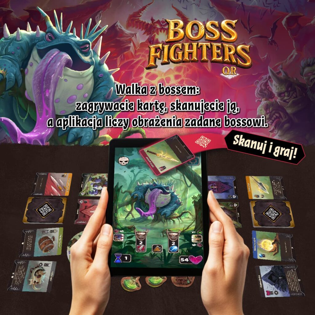 Materiały prasowe Boss Fighters QR