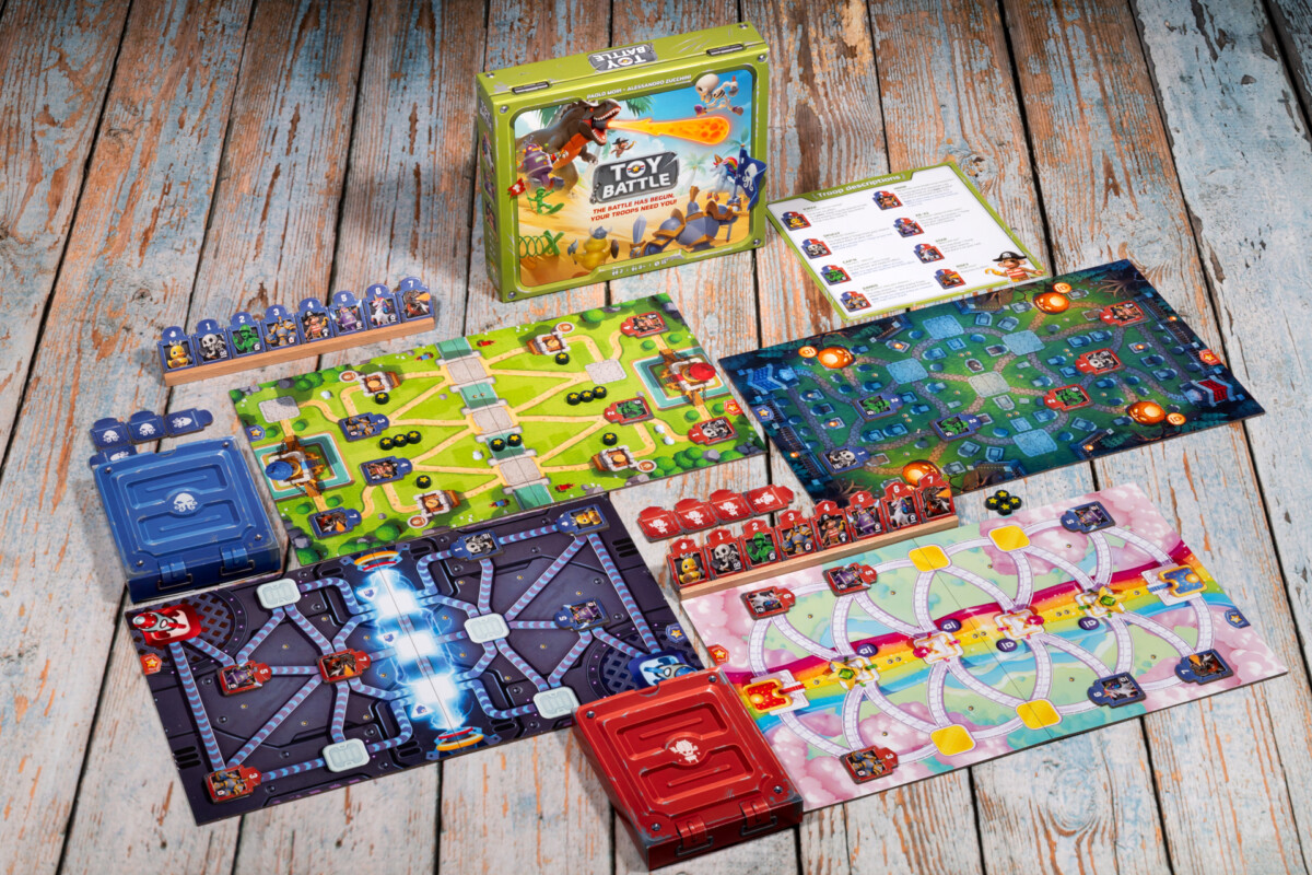 TOY BATTLE – nowa gra planszowa od Wydawnictwa Nasza Księgarnia