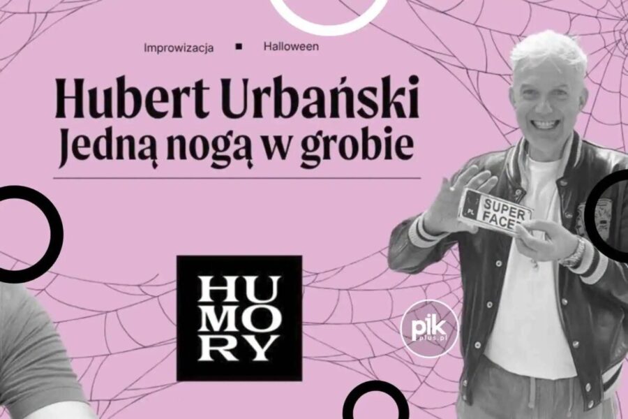 Hubert Urbański z improwizowanym spektaklem w Teatrze Humory