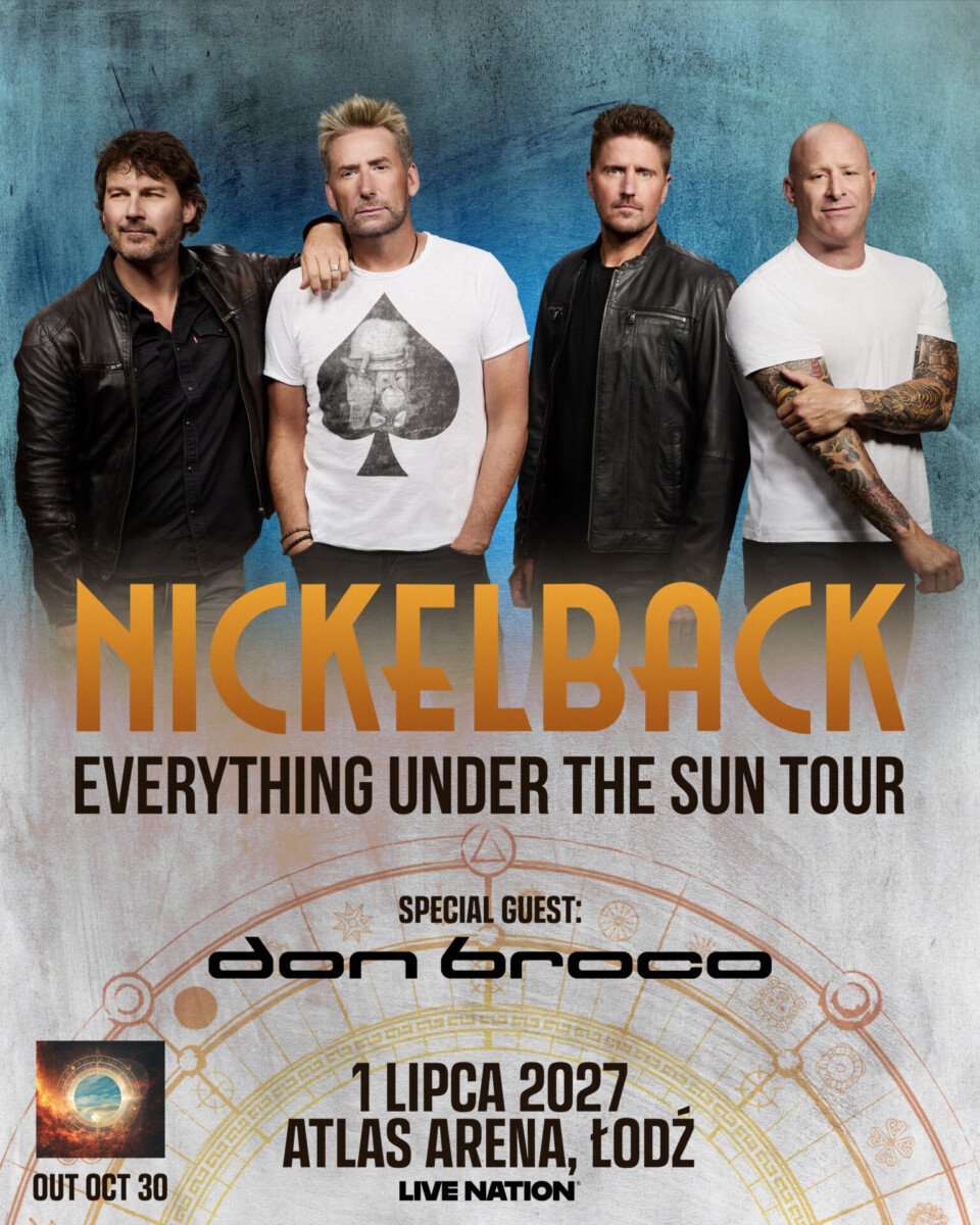 Nickelback ogłasza trasę Everything Under The Sun Tour