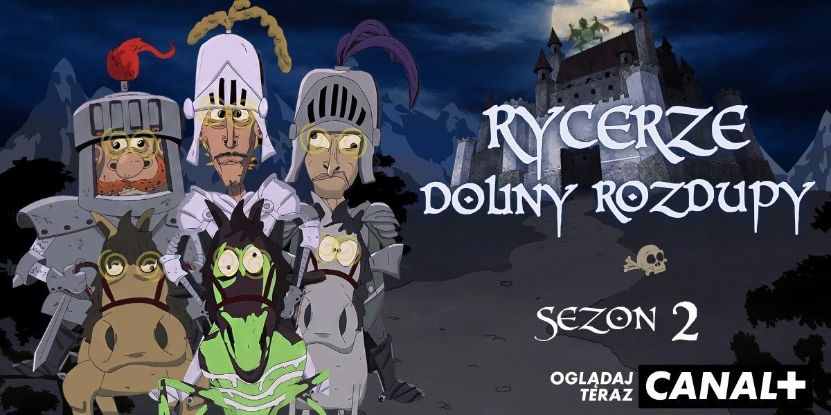 Kolejna część drugiego sezonu przygód Rycerzy Doliny Rozdupy już dziś w CANAL+