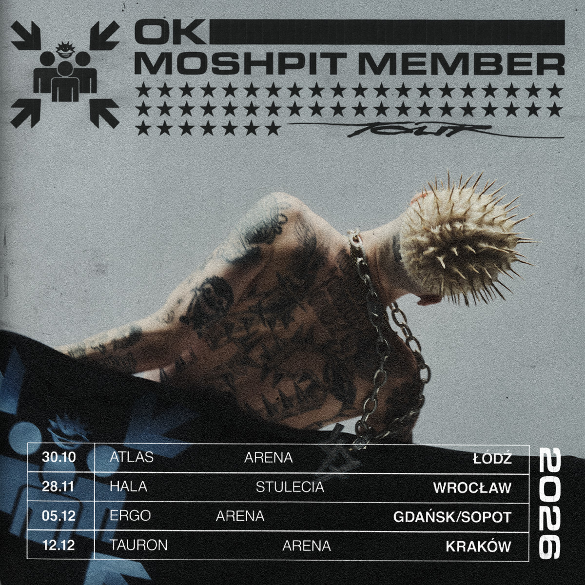 OKI zaprasza na MOSHPIT MEMBER TOUR nowym singlem